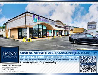 Plus de détails pour 5050 Sunrise Hwy, Massapequa Park, NY - Vente au détail à vendre