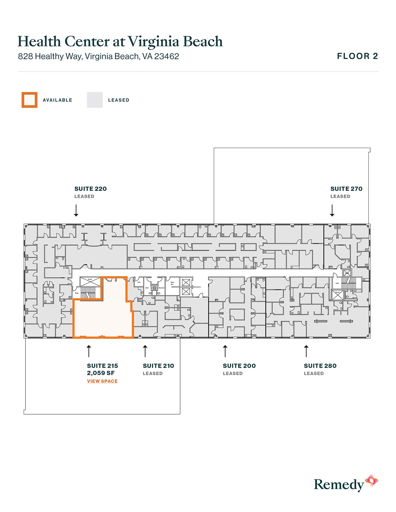 828 Healthy Way, Virginia Beach, VA for lease Floor Plan- Image 1 of 1