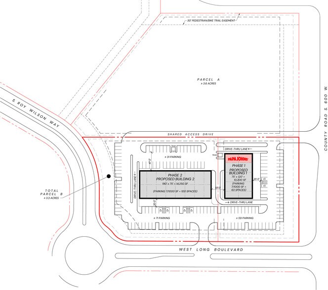 6073 W US Highway 52, New Palestine, IN à louer - Photo du bâtiment - Image 2 de 6