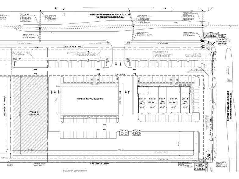 2944 Meridiana Pky, Iowa Colony, TX à louer - Plan de site - Image 2 de 2