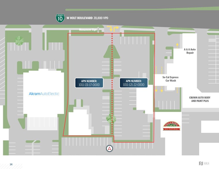 1153-1201 W Holt portefeuille de 2 propriétés à vendre sur LoopNet.ca - Photo du bâtiment - Image 3 de 3