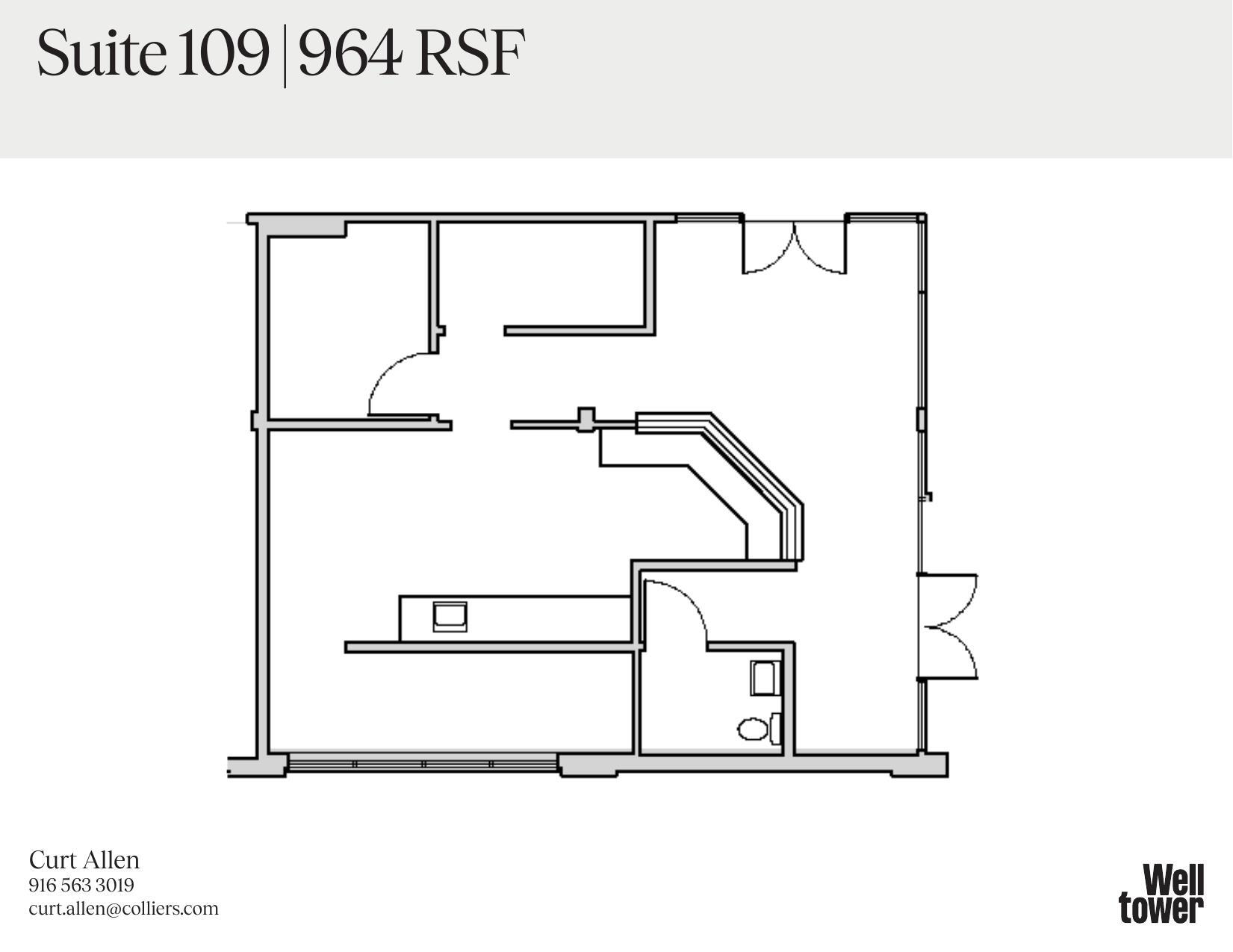 6620 Coyle Ave, Carmichael, CA for lease Floor Plan- Image 1 of 1
