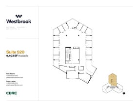 1 Westbrook Corporate Ctr, Westchester, IL for lease Floor Plan- Image 1 of 1