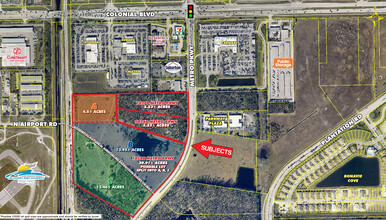 10500 Metro Pky, Fort Myers, FL - aerial  map view - Image1