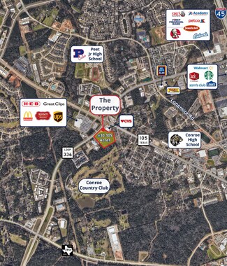 Plus de détails pour North Loop 336, Conroe, TX - Terrain à vendre
