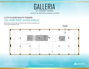 720 S Colorado Blvd, Denver, CO for lease Floor Plan- Image 2 of 2