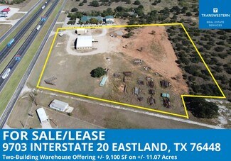 Plus de détails pour 9705 Interstate 20, Eastland, TX - Industriel à louer