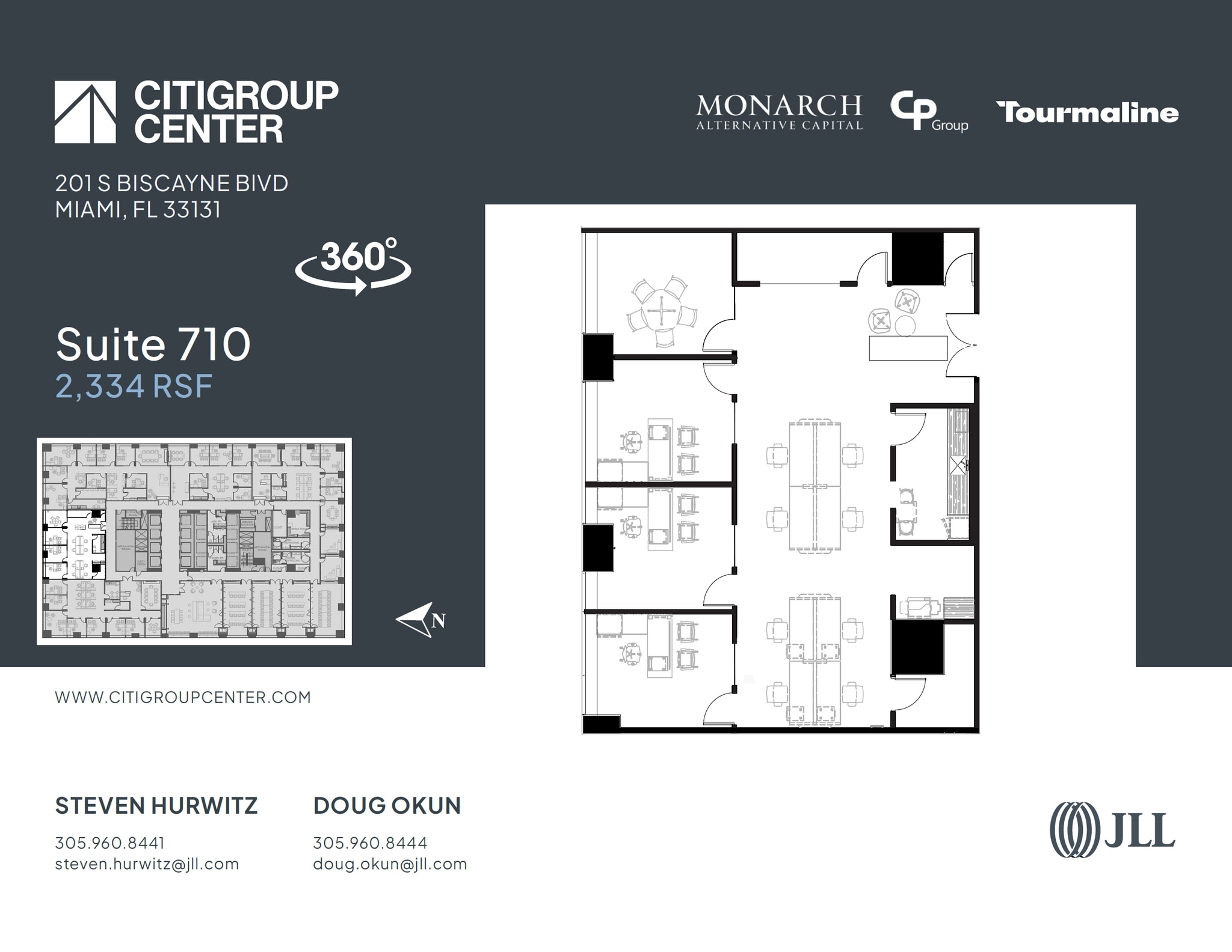 201 S Biscayne Blvd, Miami, FL for lease Floor Plan- Image 1 of 2