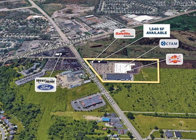 Plus de détails pour 4910 Camp Rd, Hamburg, NY - Industriel à louer