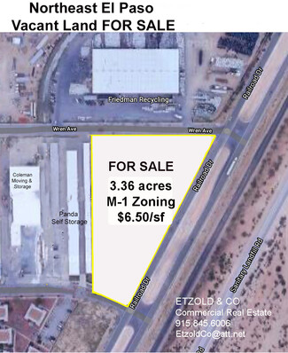 More details for Railroad Drive, El Paso, TX - Land for Sale