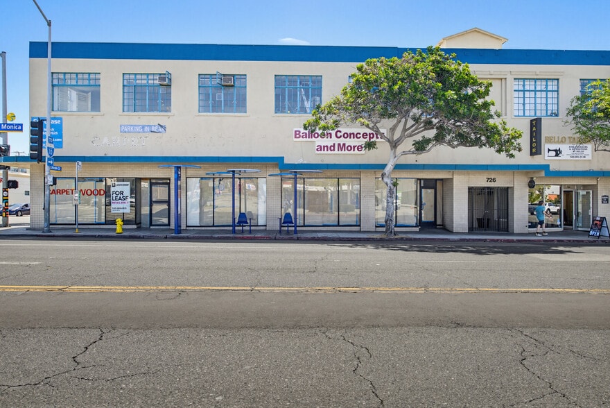 718-734 Santa Monica Blvd, Santa Monica, CA for lease - Building Photo - Image 3 of 23