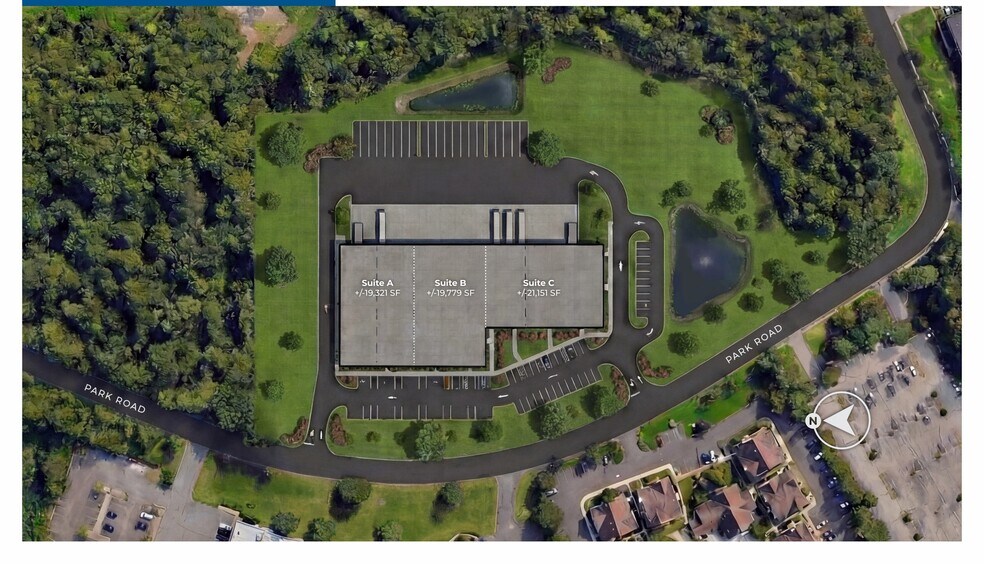 91 Park Rd, Tinton Falls, NJ à louer - Plan de site - Image 3 de 3