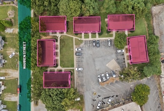 1620 Spring Garden St, Greensboro, NC - AERIAL  map view