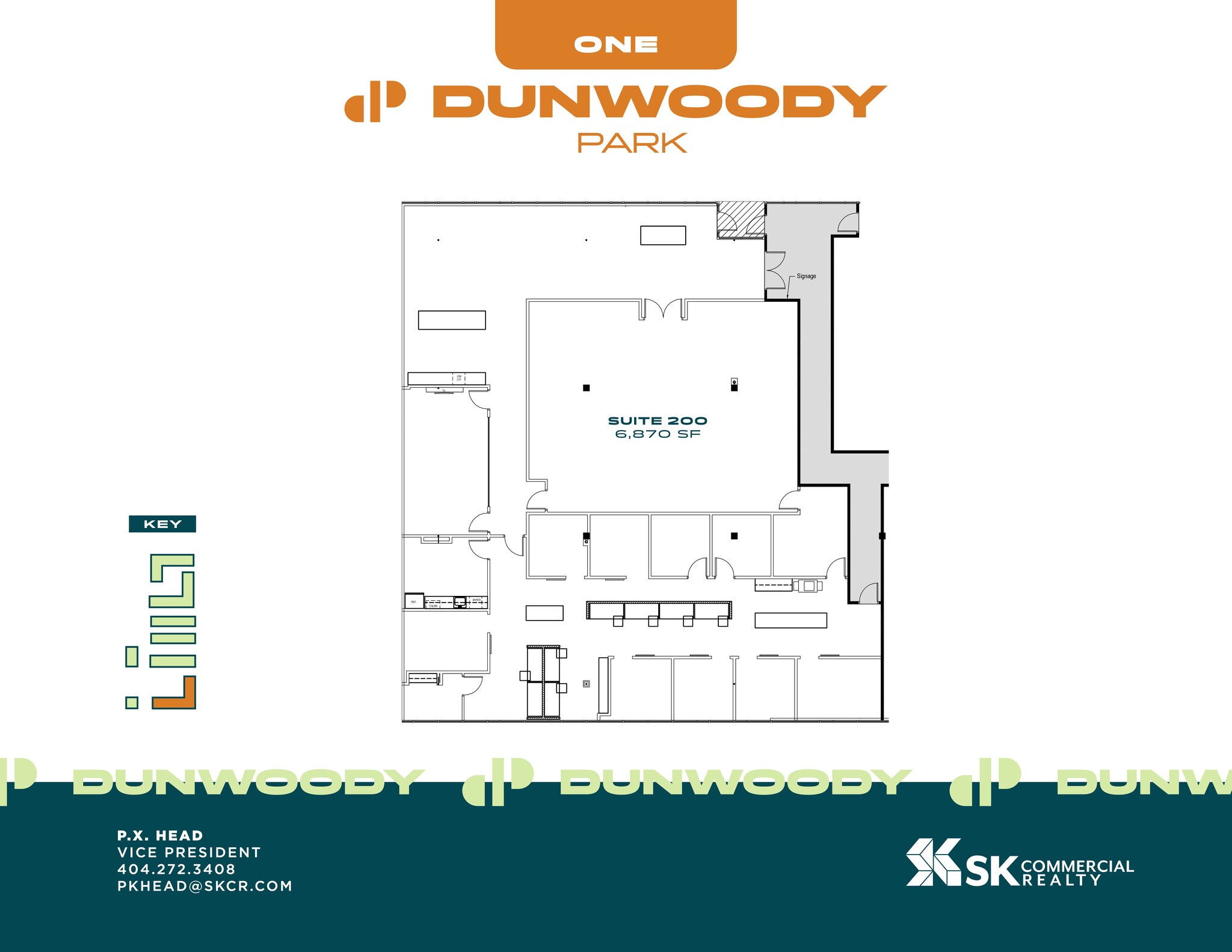 1 Dunwoody Park, Atlanta, GA à louer Plan de site- Image 1 de 1