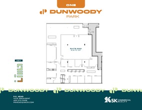 1 Dunwoody Park, Atlanta, GA à louer Plan de site- Image 1 de 1