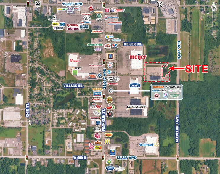 100 Meijer Dr, Michigan City, IN à louer - Photo du bâtiment - Image 2 de 4