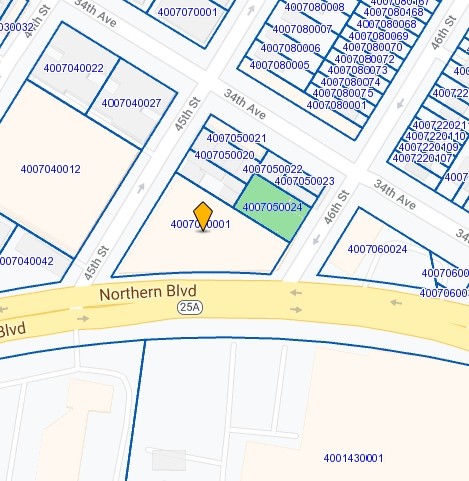 34-08 46th St, Long Island City, NY à vendre - Plan cadastral - Image 3 de 4