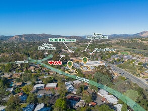 1964 Arnold Way, Alpine, CA - Aérien  Vue de la carte - Image1