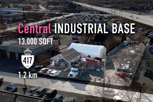 Plus de détails pour 890 Churchill Av S, Ottawa, ON - Bureau à louer