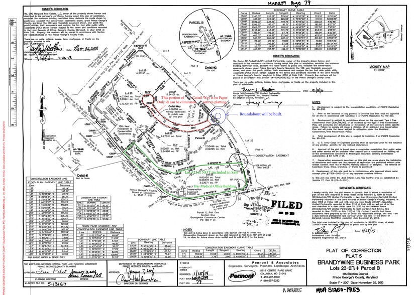 13900 Mattawoman, Brandywine, MD à vendre - Plan de site - Image 2 de 2