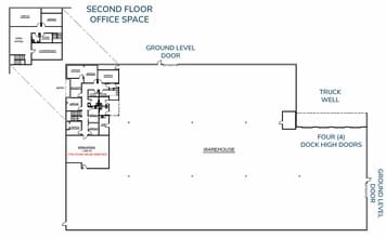 10721 Business Dr, Fontana, CA à louer Plan d’étage- Image 1 de 2