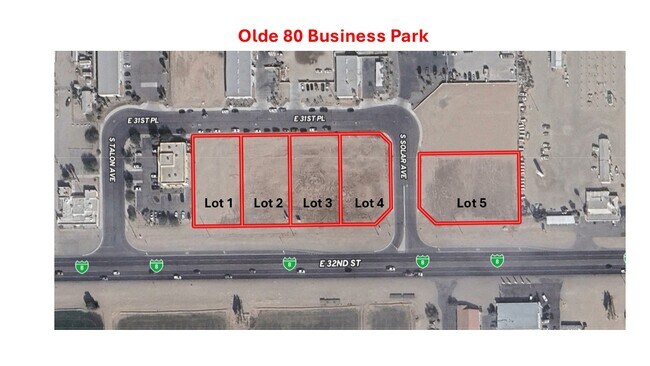 Plus de détails pour Olde 80 Business park, Yuma, AZ - Terrain à vendre