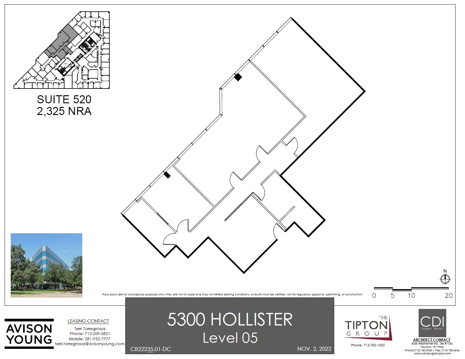 5300 Hollister Rd, Houston, TX for lease Floor Plan- Image 1 of 1