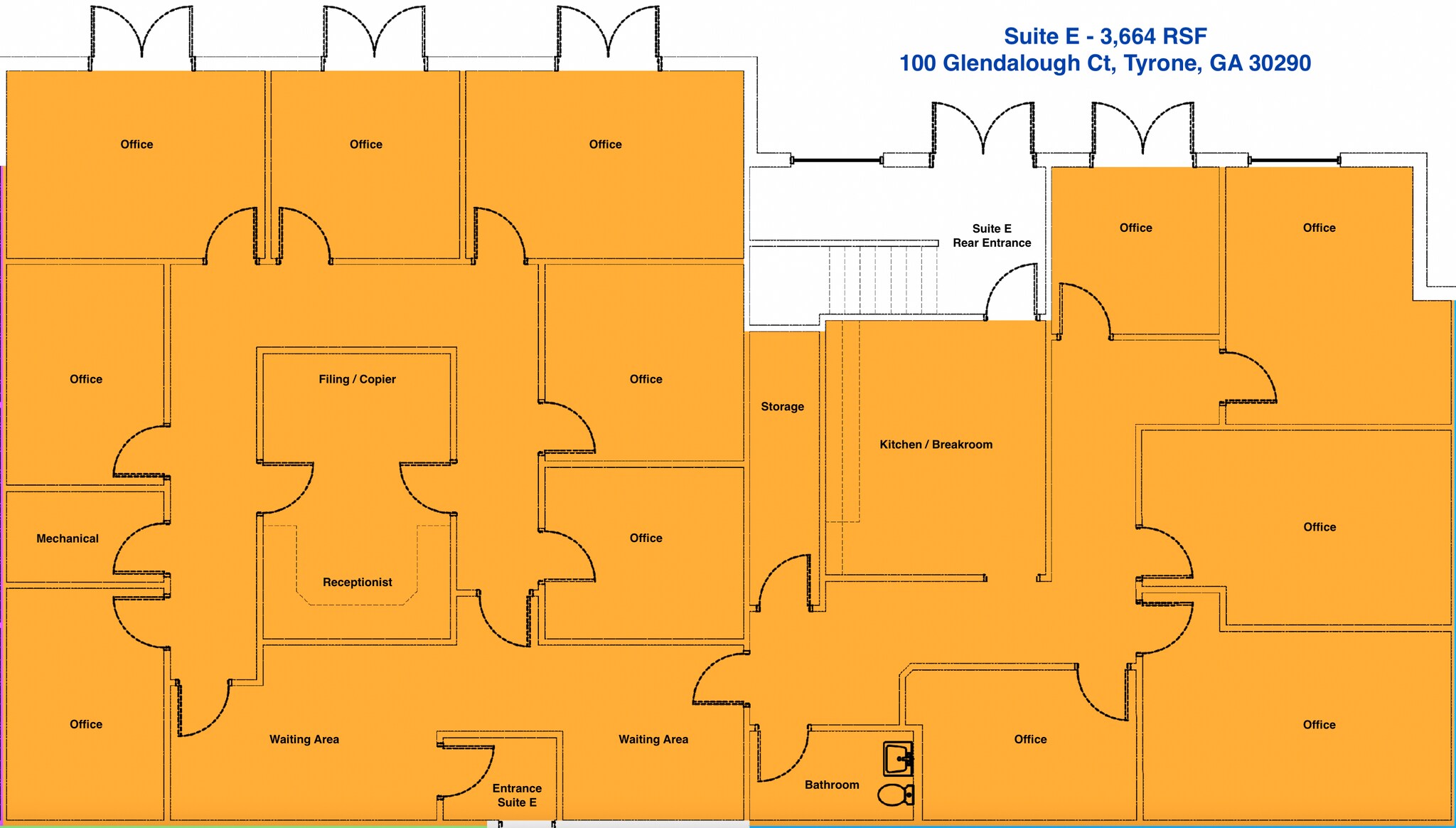 100 Glendalough Ct, Tyrone, GA for lease Building Photo- Image 1 of 6