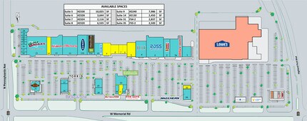 2300 W Memorial Rd, Oklahoma City, OK for lease Site Plan- Image 1 of 1