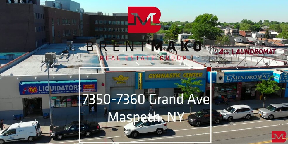 7350 Grand Ave, Maspeth, NY à vendre - Vidéo sur l’inscription commerciale - Image 1 de 1