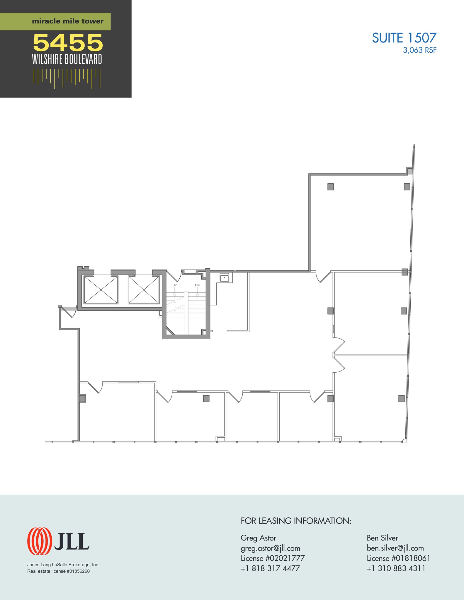 5455 Wilshire Blvd, Los Angeles, CA à louer Plan de site- Image 1 de 1