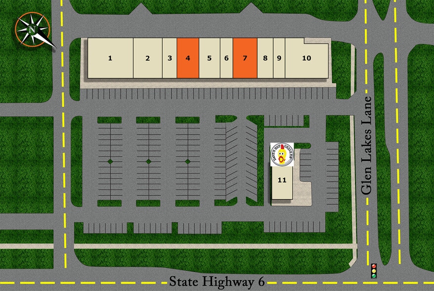 6302 S Highway 6, Missouri City, TX for lease - Site Plan - Image 2 of 2