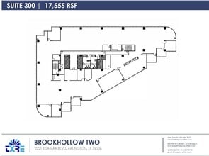 2301 E Lamar Blvd, Arlington, TX à louer Plan d’étage- Image 1 de 12