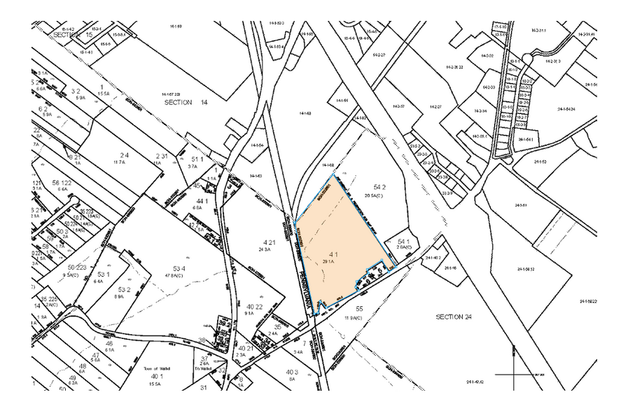 2618 Route 302, Middletown, NY à louer - Plan cadastral - Image 2 de 6