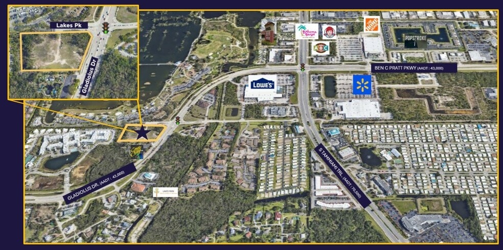 7350 Gladiolus Dr, Fort Myers, FL for sale - Building Photo - Image 1 of 1