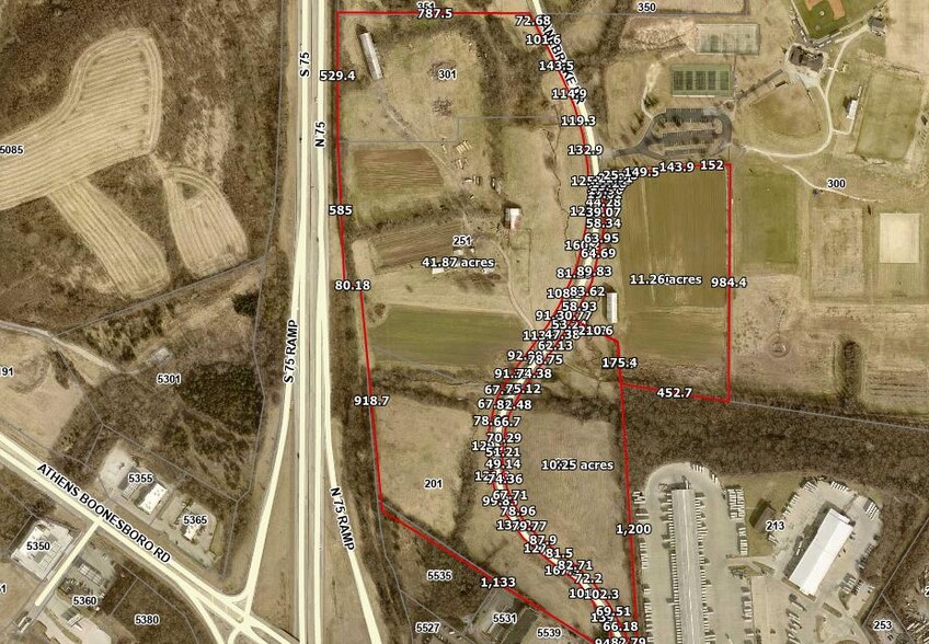 201 Canebrake Dr, Lexington, KY à vendre - Plan cadastral - Image 2 de 2