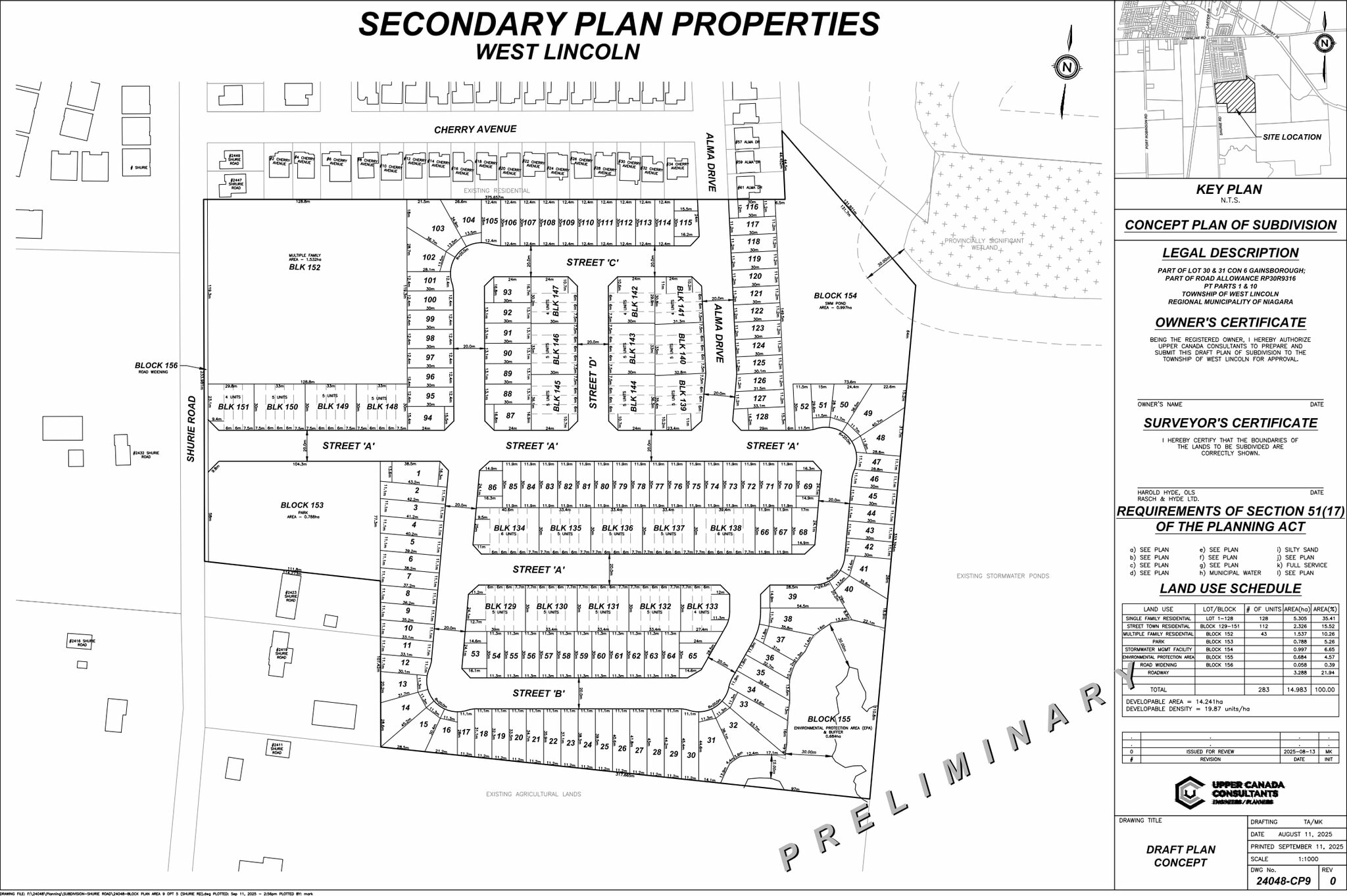 2423 Shurie Rd, Smithville, ON à vendre Plan cadastral- Image 1 de 5