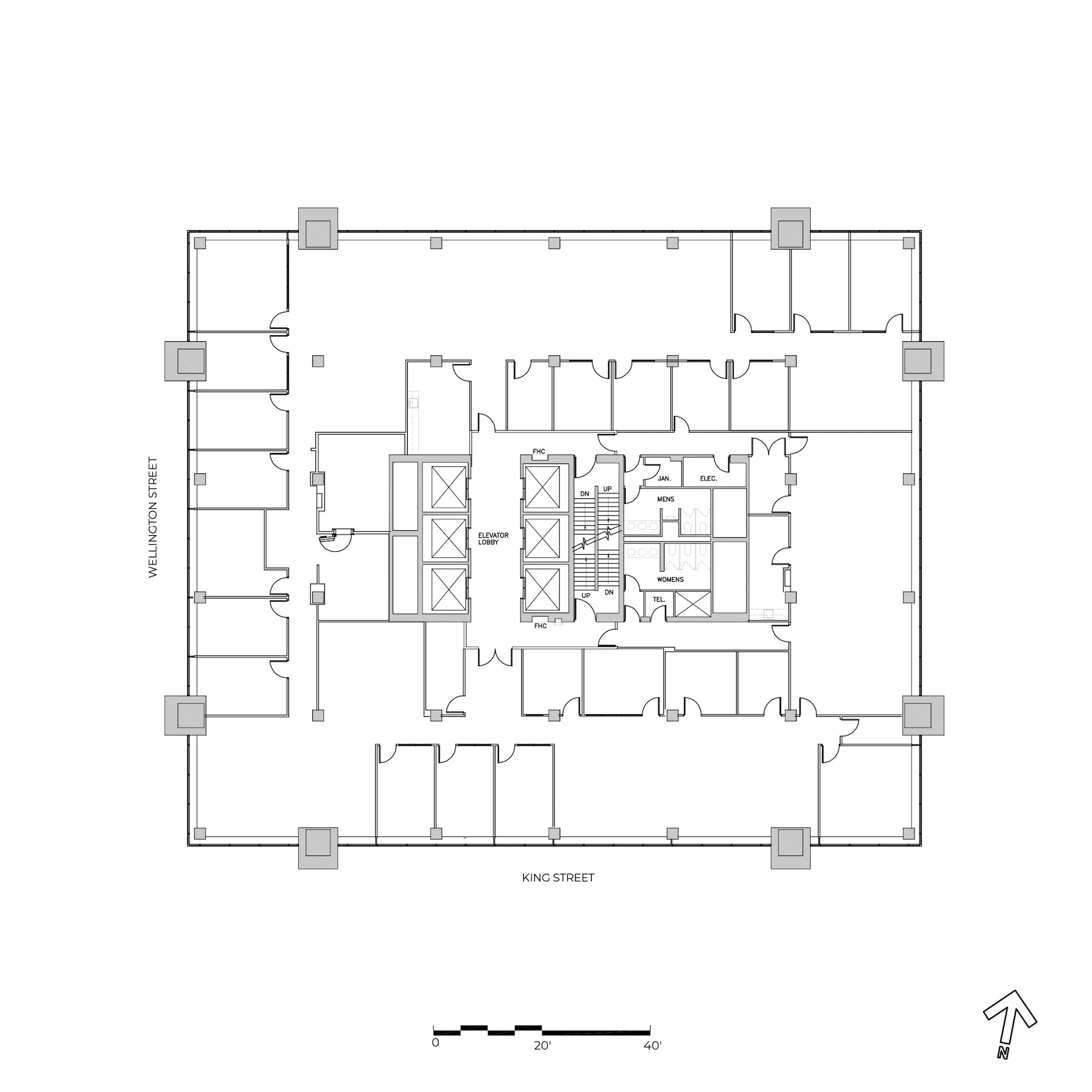 380 Wellington St, London, ON for lease Floor Plan- Image 1 of 1