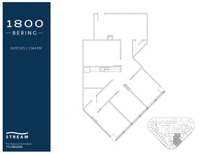 1800 Bering Dr, Houston, TX for lease Floor Plan- Image 1 of 1