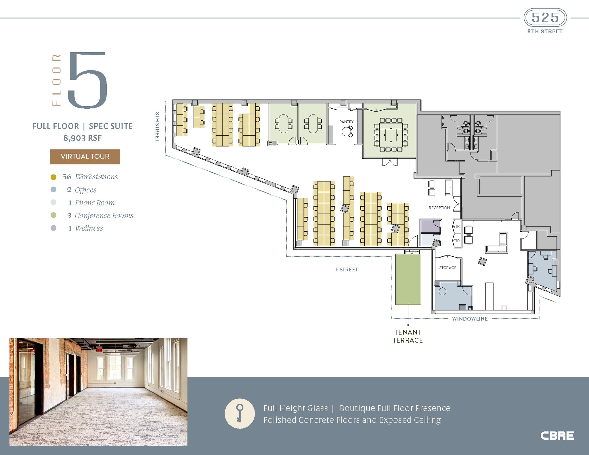 525 9th St NW, Washington, DC for lease Floor Plan- Image 1 of 1