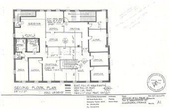 728 S Washington St, Alexandria, VA for lease Floor Plan- Image 1 of 6