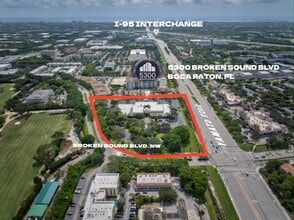 5300 Broken Sound Blvd NW, Boca Raton, FL - Aerial map view - Image1