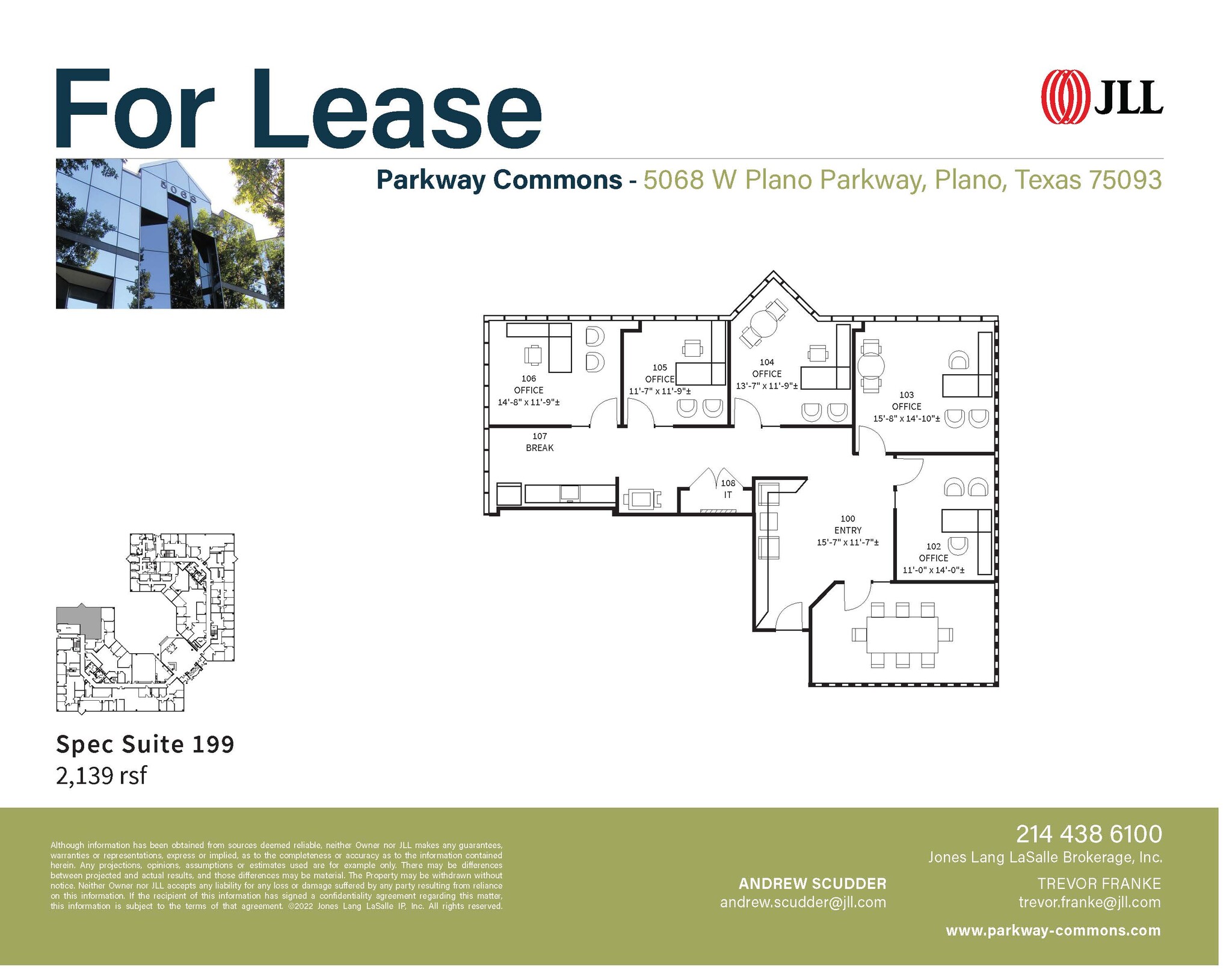 5068 W Plano Pky, Plano, TX à vendre Plan d’étage- Image 1 de 1