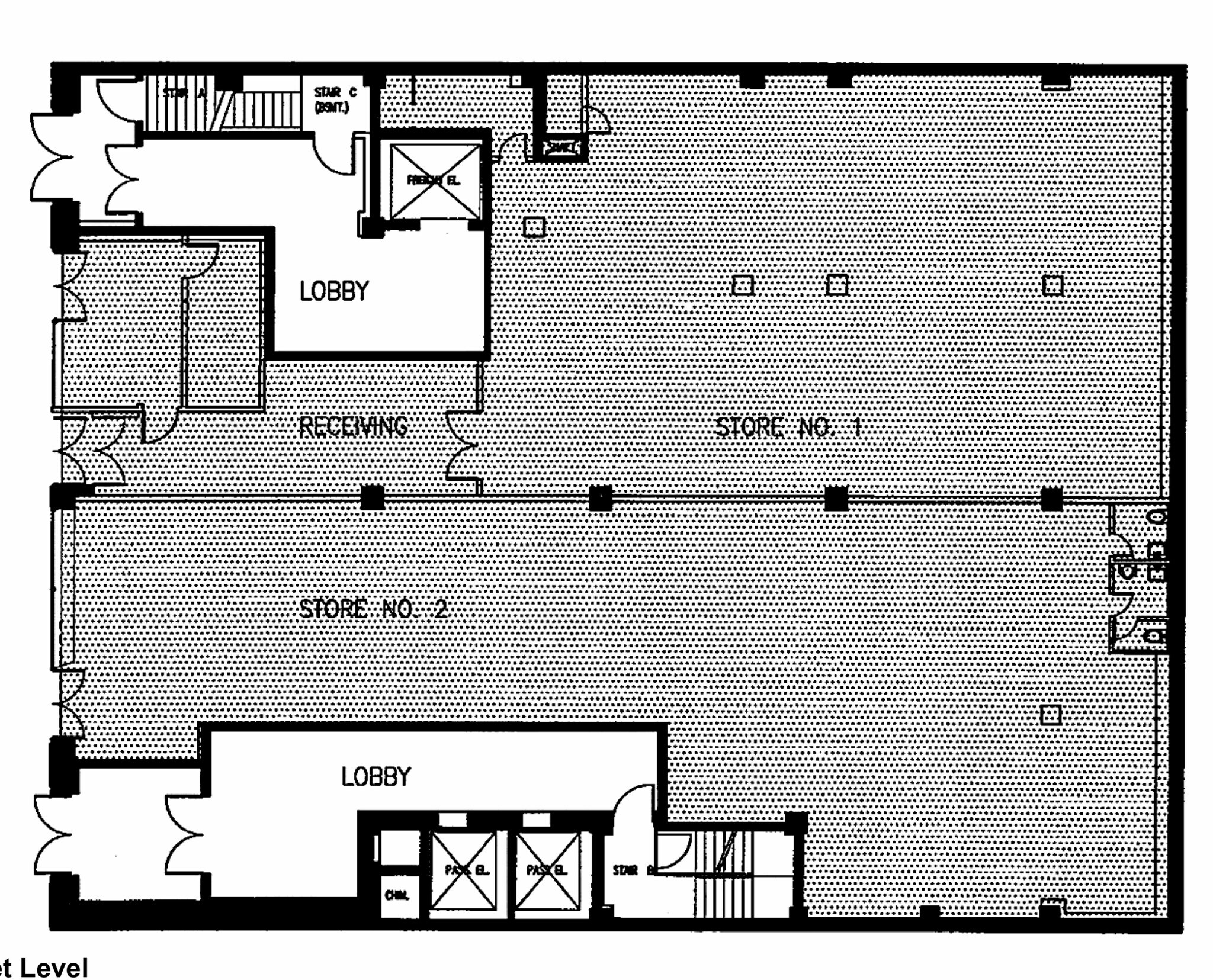323 W 39th St, New York, NY for lease Floor Plan- Image 1 of 2
