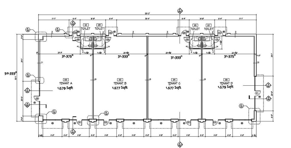 420 Chaney Ave, Jacksonville, NC à louer - Plan d’étage - Image 2 de 2
