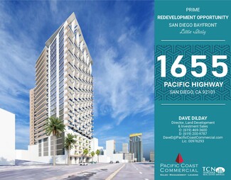 Plus de détails pour 1655 Pacific Hwy, San Diego, CA - Terrain à vendre