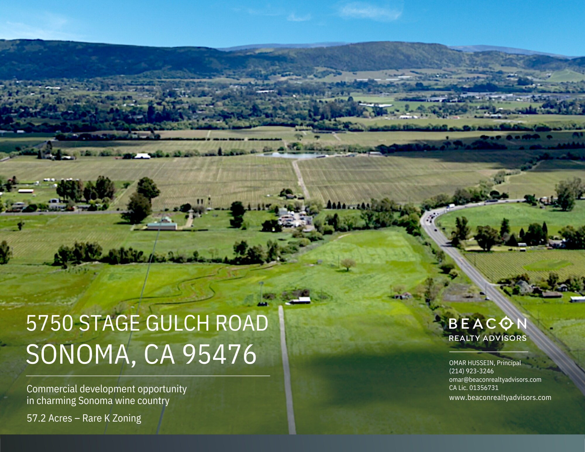5750 Stage Gulch Rd, Sonoma, CA for sale Primary Photo- Image 1 of 5