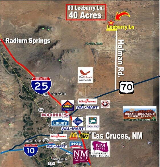 36 Double Tree Street, Las Cruces, NM à vendre - Photo du bâtiment - Image 2 de 2