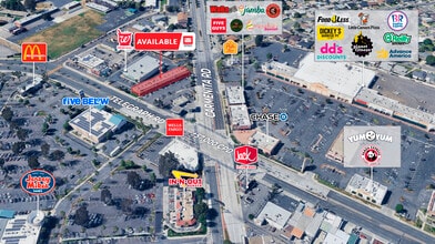 13345 Telegraph Rd, Santa Fe Springs, CA - AERIAL map view