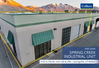 More details for 1278 N 750 W, Springville, UT - Industrial for Lease